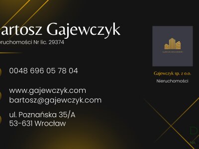 Logo biura nieruchomości Gajewczyk_Nieruchomości z Wrocław
