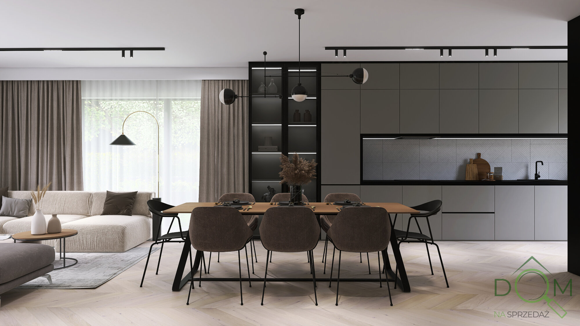 1) Salon + kuchnia mniej .jpeg